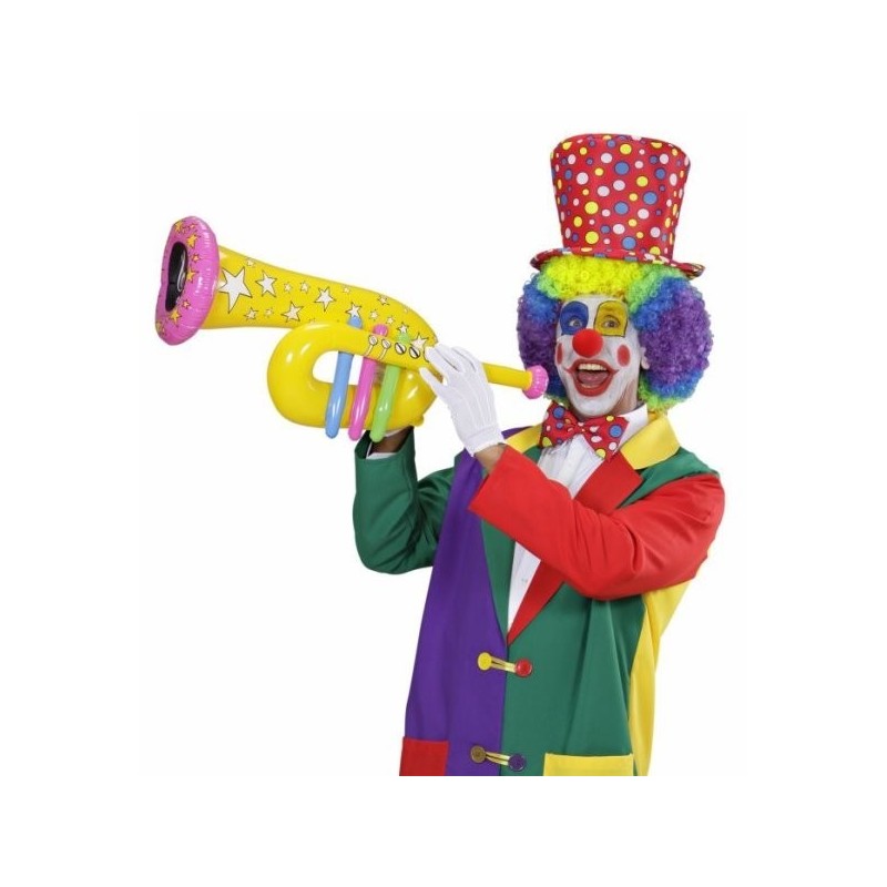 TUBA HINCHABLE CON SILBATO