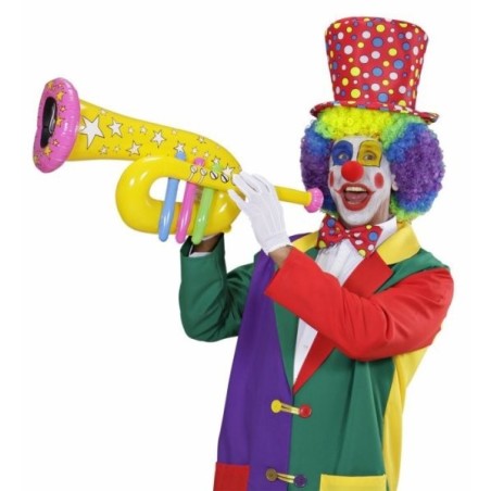 TUBA HINCHABLE CON SILBATO