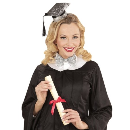 GORRO GRADUADO MINI CON PAJARITA