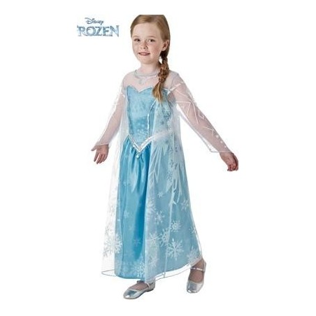 DISFRAZ DE PRINCESA ELSA FROZEN INFANTIL