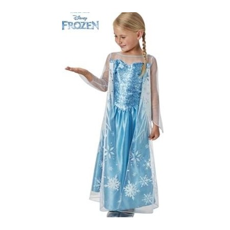 DISFRAZ DE PRINCESA ELSA CLASSIC INFANTIL