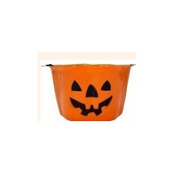 CUBO CALABAZA PARA CHUCHES PVC