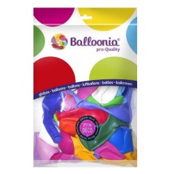 GLOBOS COLOR BOLSA 100 UNIDADES