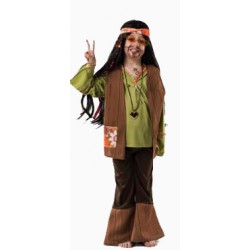 DISFRAZ DE HIPPIE NIÑO