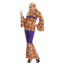 DISFRAZ DE HIPPIE MUJER 2