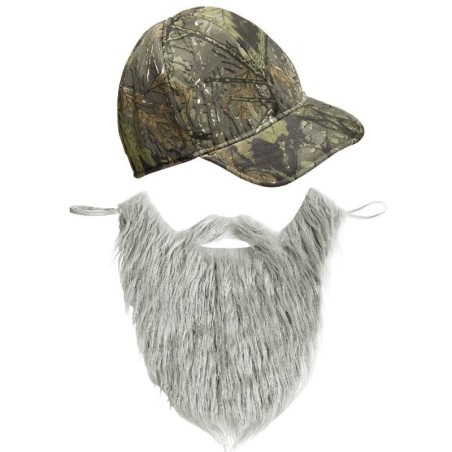 GORRA Y BARBA CAZADOR