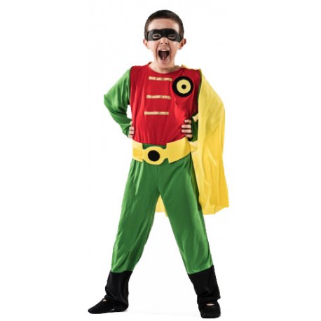 DISFRAZ DE ROBIN BATMAN INFANTIL