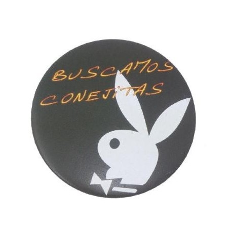 CHAPA "BUSCAMOS CONEJITAS" 