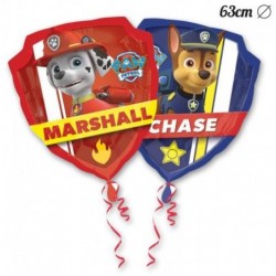 GLOBOS FOIL PATRULLA CANINA CHASE Y MARSHALL 