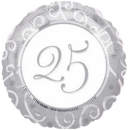 GLOBOS FOIL 25 ANIVERSARIO