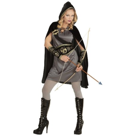 DISFRAZ DE ARQUERA MEDIEVAL MUJER