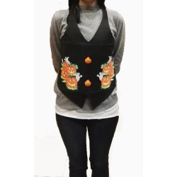 CHALECO HALLOWEEN FLUORESCENTE 2