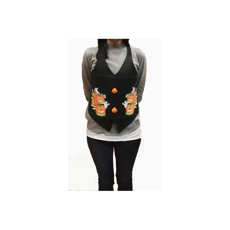 CHALECO HALLOWEEN FLUORESCENTE
