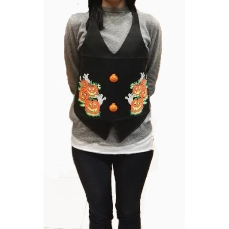 CHALECO HALLOWEEN FLUORESCENTE