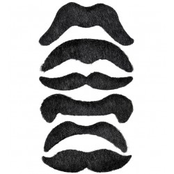 BIGOTES PIRATA SET 6 UND