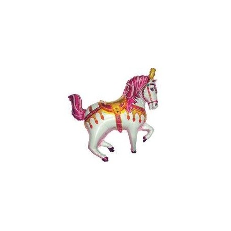 GLOBOS FOIL CABALLOS COLORES 