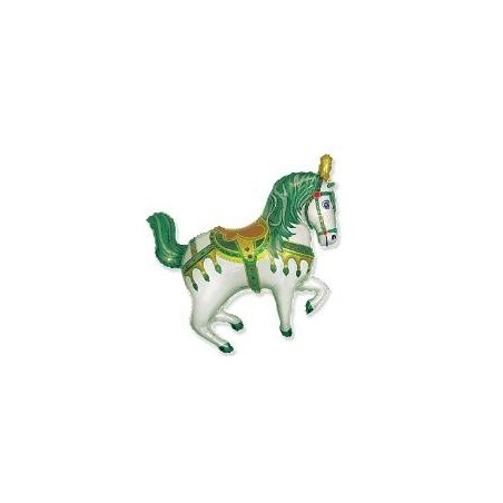 GLOBOS FOIL CABALLOS COLORES 