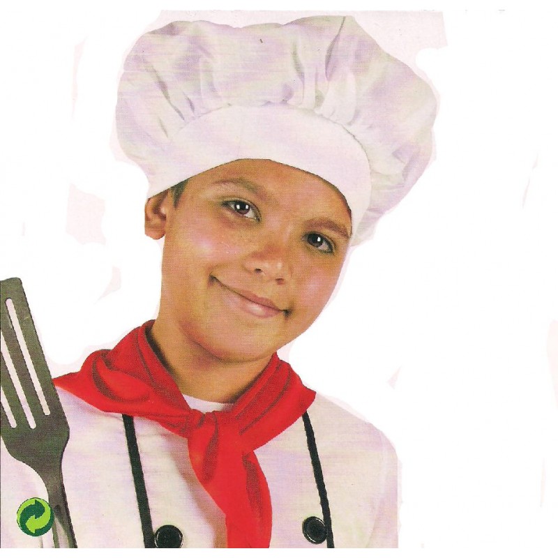 GORRO COCINERO PAPEL INFANTIL