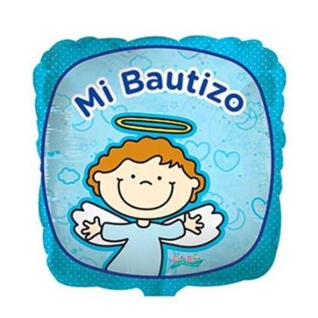 GLOBOS FOIL MI BAUTIZO NIÑO O NIÑA
