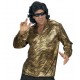 CAMISA DISCO FEVER DORADA 