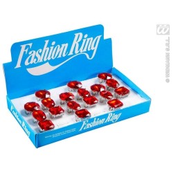 ANILLO GIGANTE LUJO ROJO 2