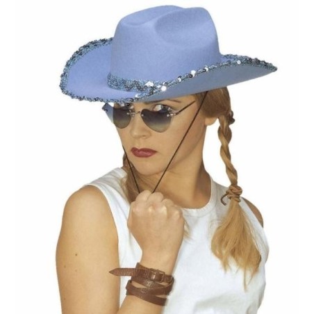 SOMBRERO VAQUERO FASHION CON LENTEJUELAS