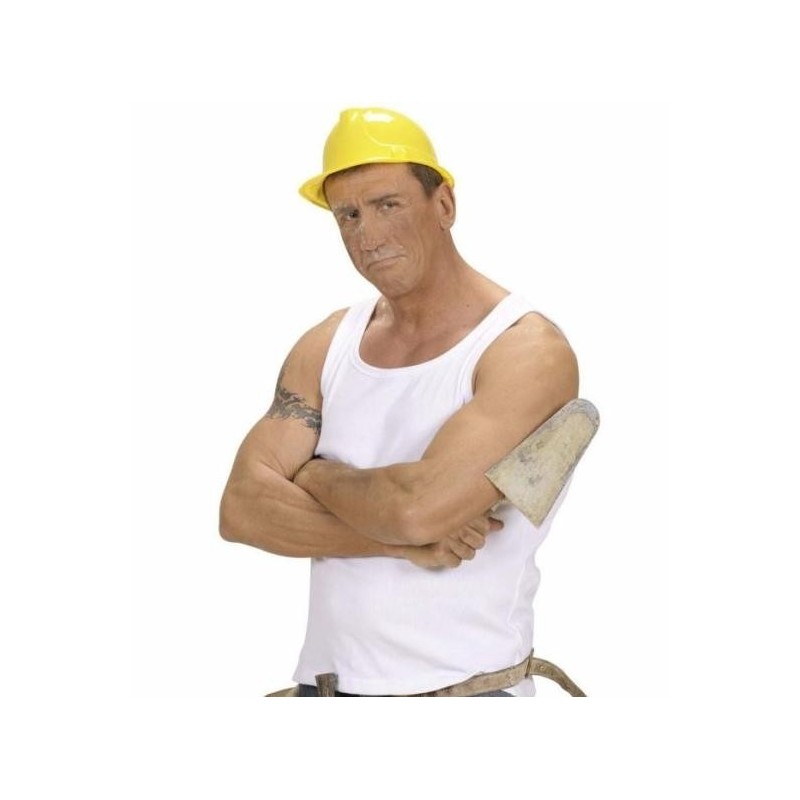 CASCO OBRA AMARILLO ADULTO