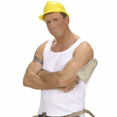 CASCO OBRA AMARILLO ADULTO