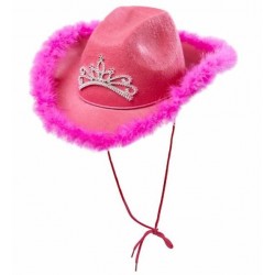 SOMBRERO VAQUERA ROSA