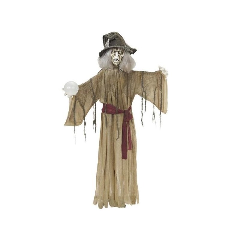 BRUJA CON OJOS QUE SE ILUMINAN