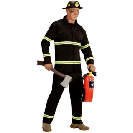 DISFRAZ DE BOMBERO ADULTO