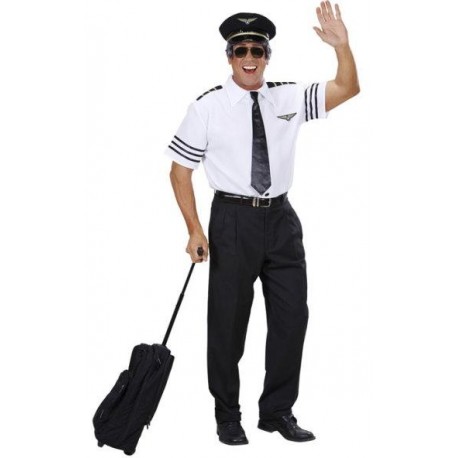 DISFRAZ DE PILOTO DE AVIÓN ADULTO 