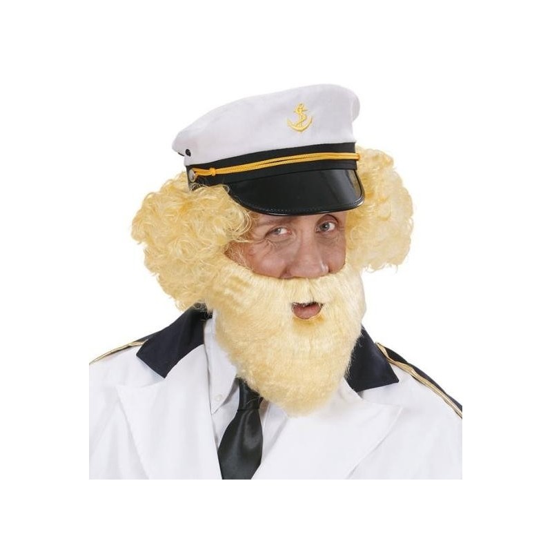 BARBA CON BIGOTE RUBIA