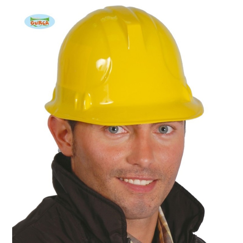 CASCO OBRA AMARILLO ADULTO