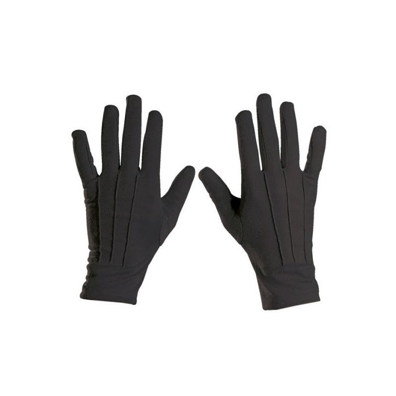 GUANTES CORTOS NEGROS