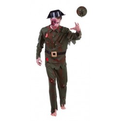 DISFRAZ DE GUARDIA CIVIL ZOMBIE ADULTO