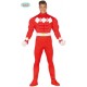 DISFRAZ DE POWER RANGER ROJO ADULTO