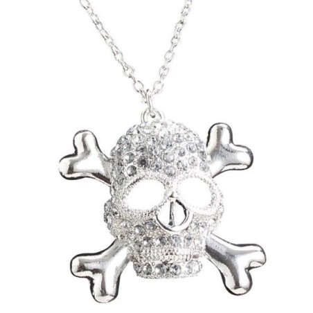COLLAR CALAVERA STRASS                            