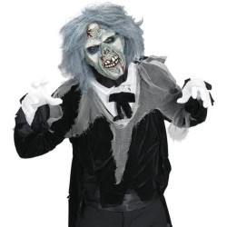 CARETA ZOMBIE CON PELO 2