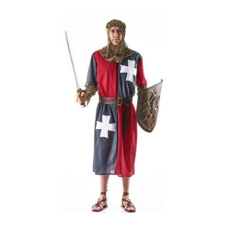 DISFRAZ DE PRINCIPE GUERRERO MEDIEVAL ADULTO