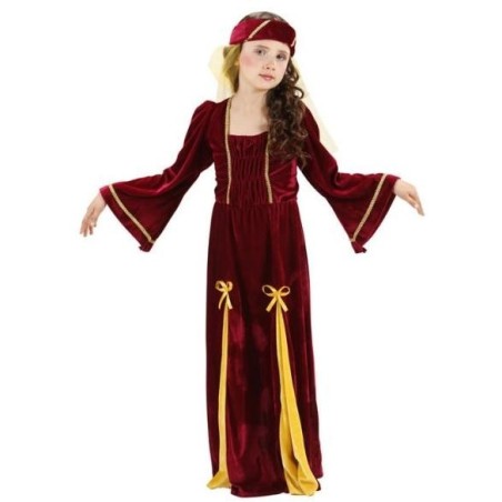 DISFRAZ DE PRINCESA MEDIEVAL NIÑA
