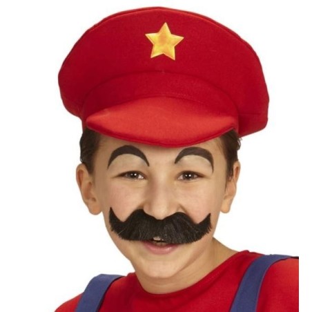GORRA MARIO ROJA INFANTIL