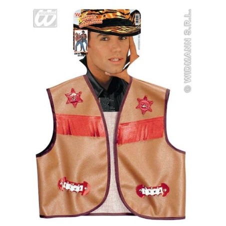 CHALECO VAQUERO ADULTO                            