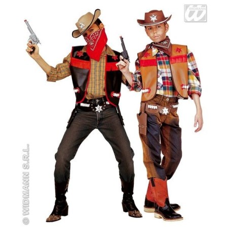 CHALECO VAQUERO NIÑO                              