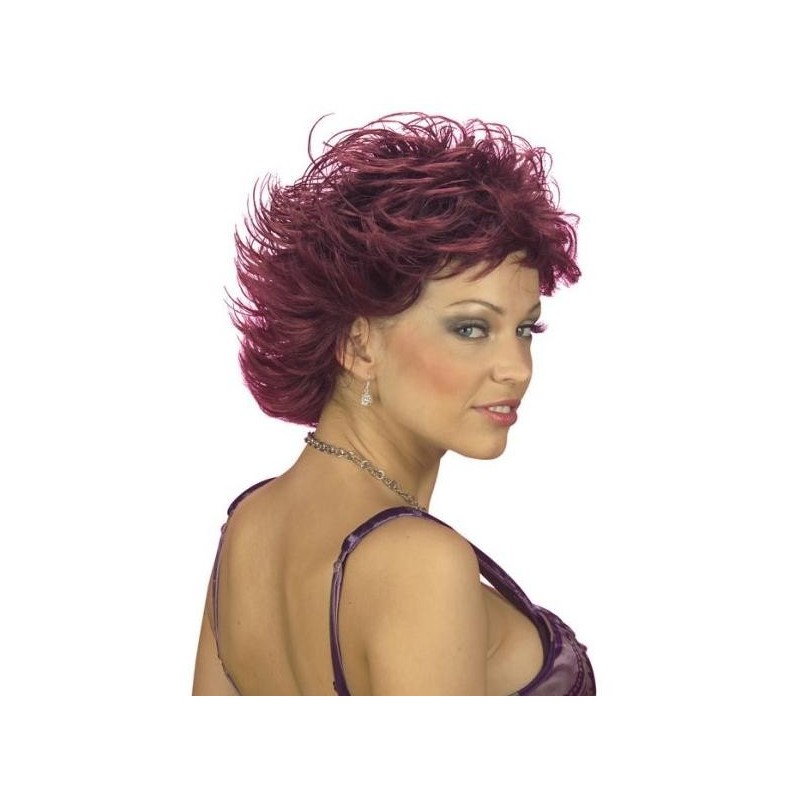 PELUCA EFECTO MOJADO DESPEINADA 