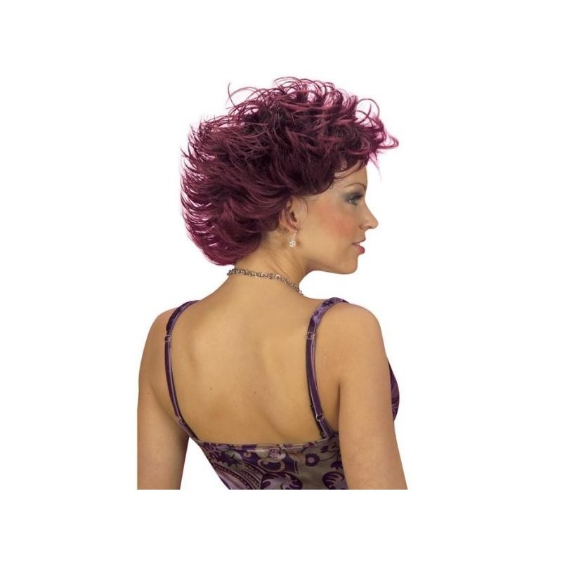 PELUCA EFECTO MOJADO DESPEINADA 