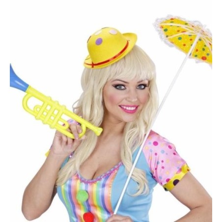 SOMBRERO MINI BOMBÍN CON LUNARES                  