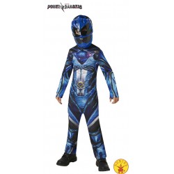 DISFRAZ DE POWER RANGER AZUL INFANTIL 