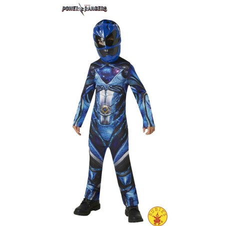 DISFRAZ DE POWER RANGER AZUL INFANTIL 