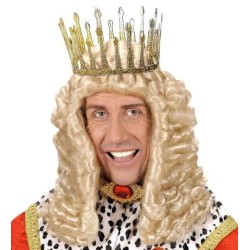 CORONA REY O REINA DORADA ADULTO 2